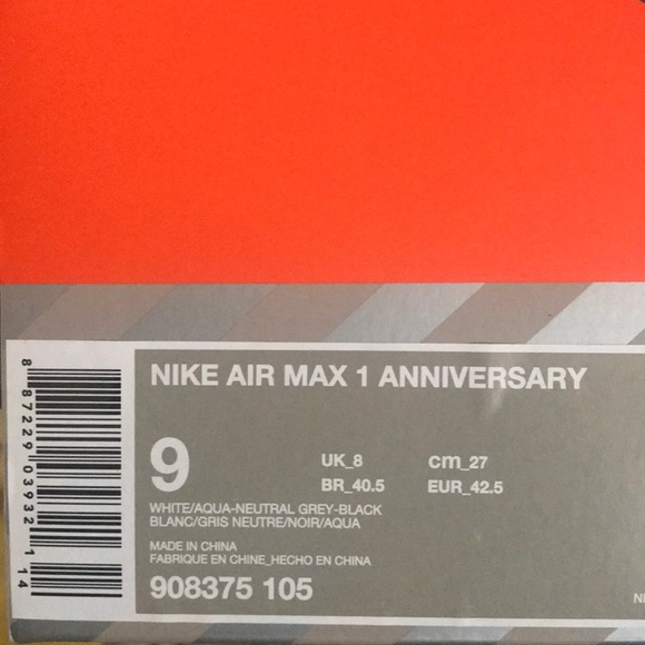 Air maxx 1 anniversary ds - Picture 2 of 2